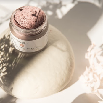 Rose Anti-Aging Face Mask with Kaolin and Yellow French Clay - LaBruna Skincare