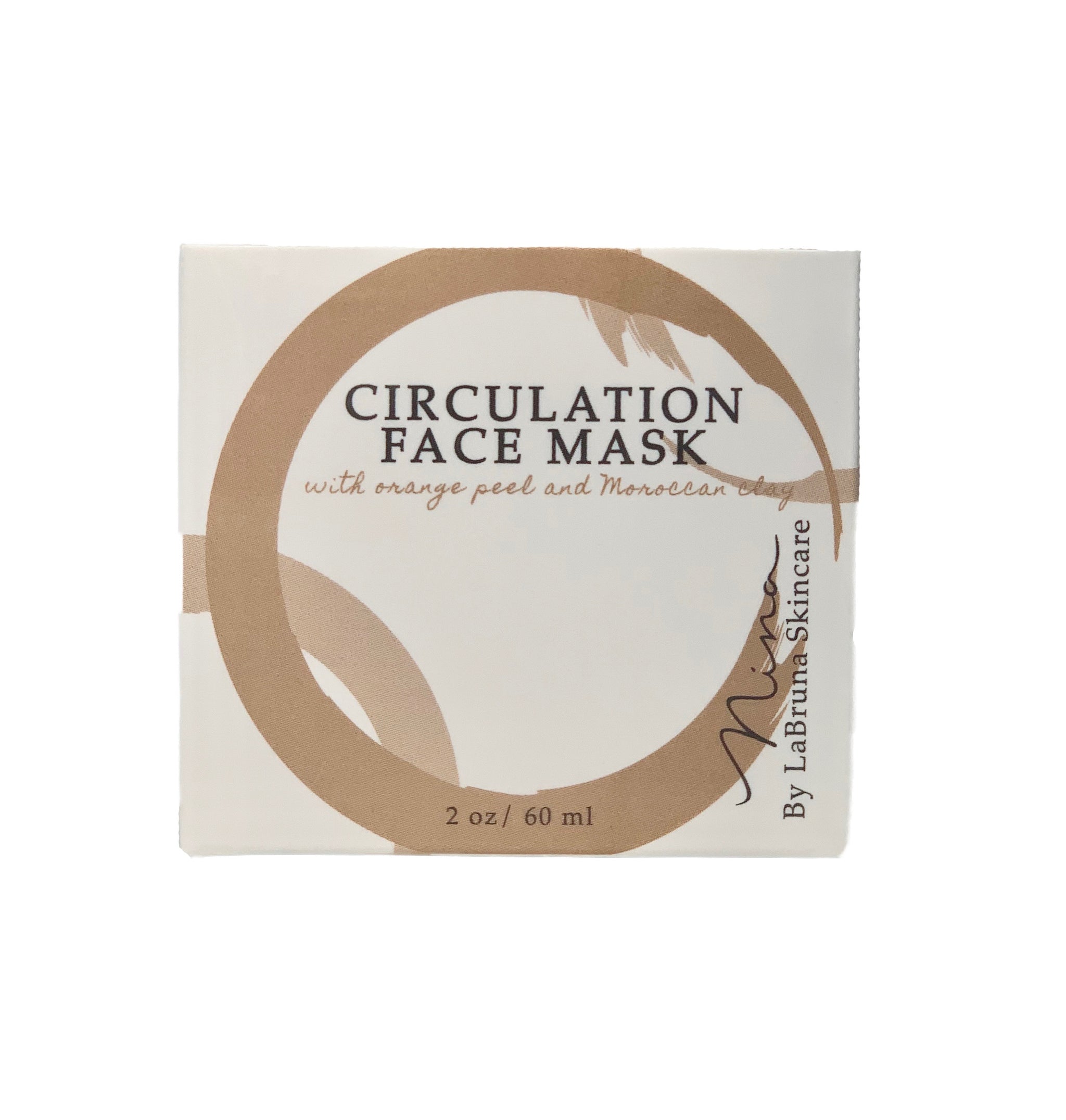 Circulation Mask with Orange Peel and Moroccan Clay - LaBruna Skincare