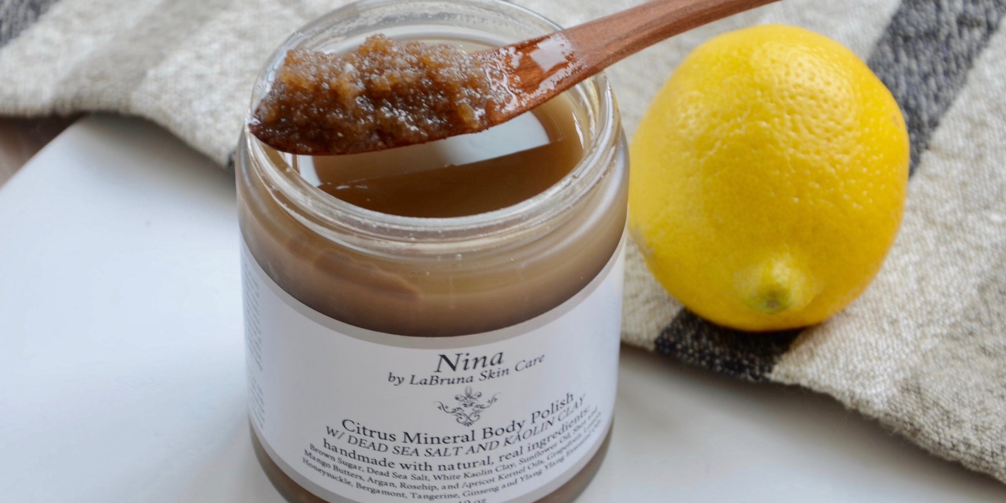 image of our citrus body polish