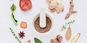 Image of antioxidant-rich spices and herbs