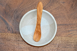 wooden spoon in bowl