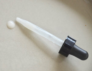 Image of dropper to see what inside of Growth Factor Rejuvenating Serum w/ Peptides looks like