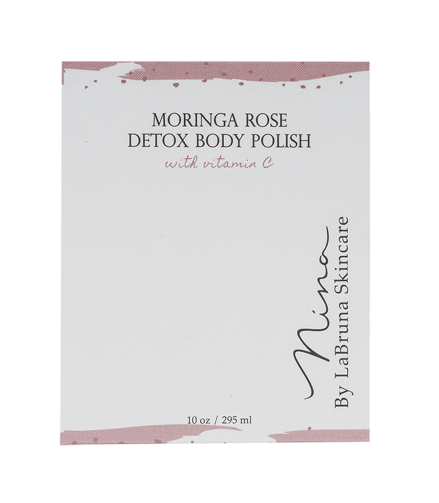 Moringa Rose Body Polish Jar
